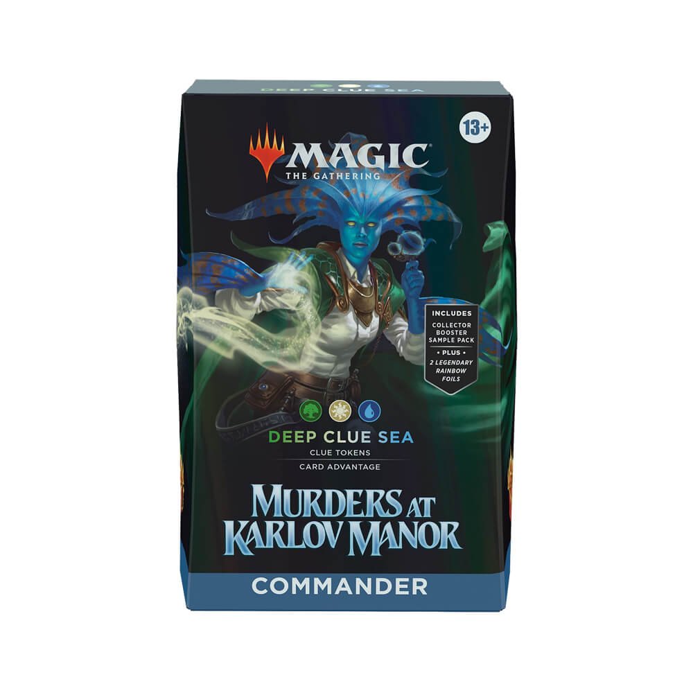 MAGMAKMCDCS-1 MTG - Murders at Karlov Manor - English Commander Deck - Deep Clue Sea