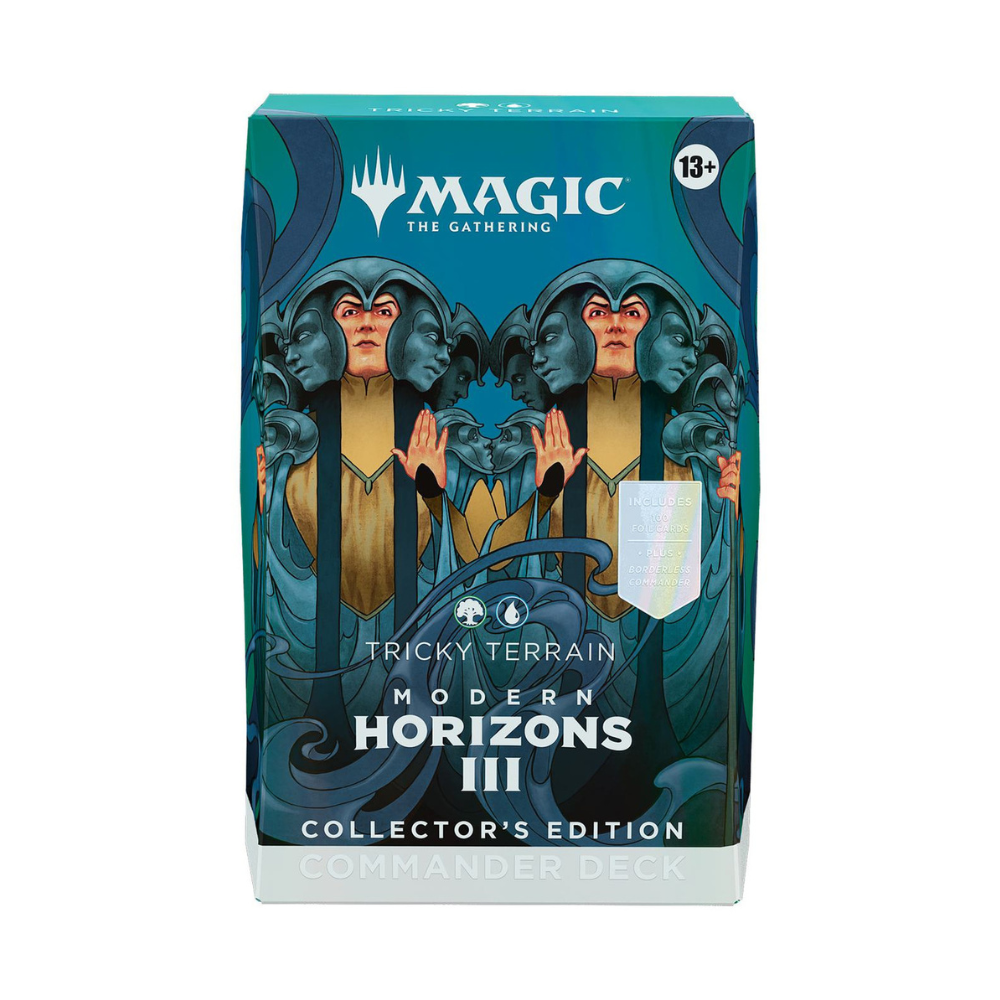 MTG-ModernHorizons3-CollectorsCommanderDeckAnglais-TrickyTerrain MTG - Modern Horizons 3 - Collectors Commander Deck English - Tricky Terrain