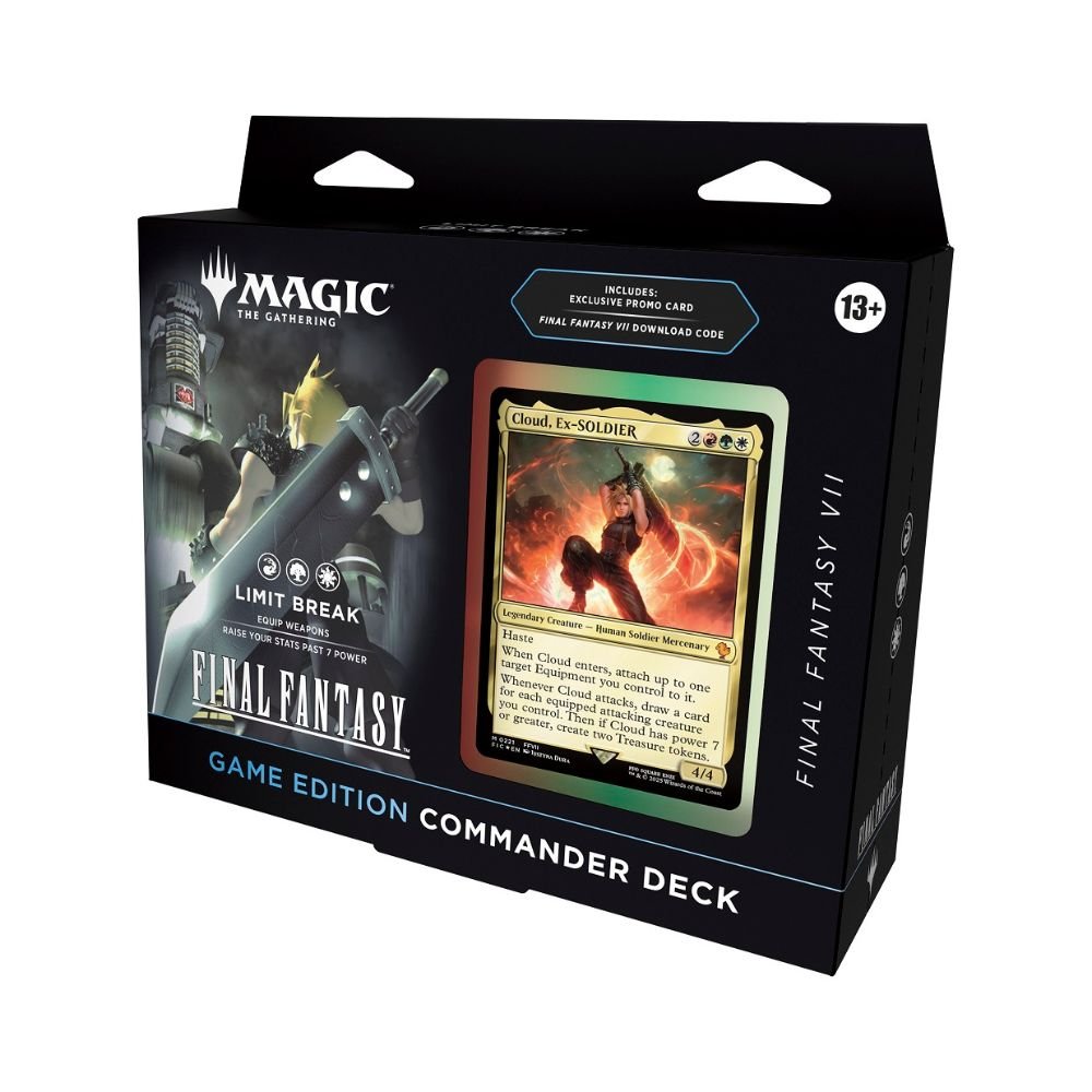 MTGFFVGCODE MTG - Final Fantasy - English Game Edition Commander Deck - VII Limit Break