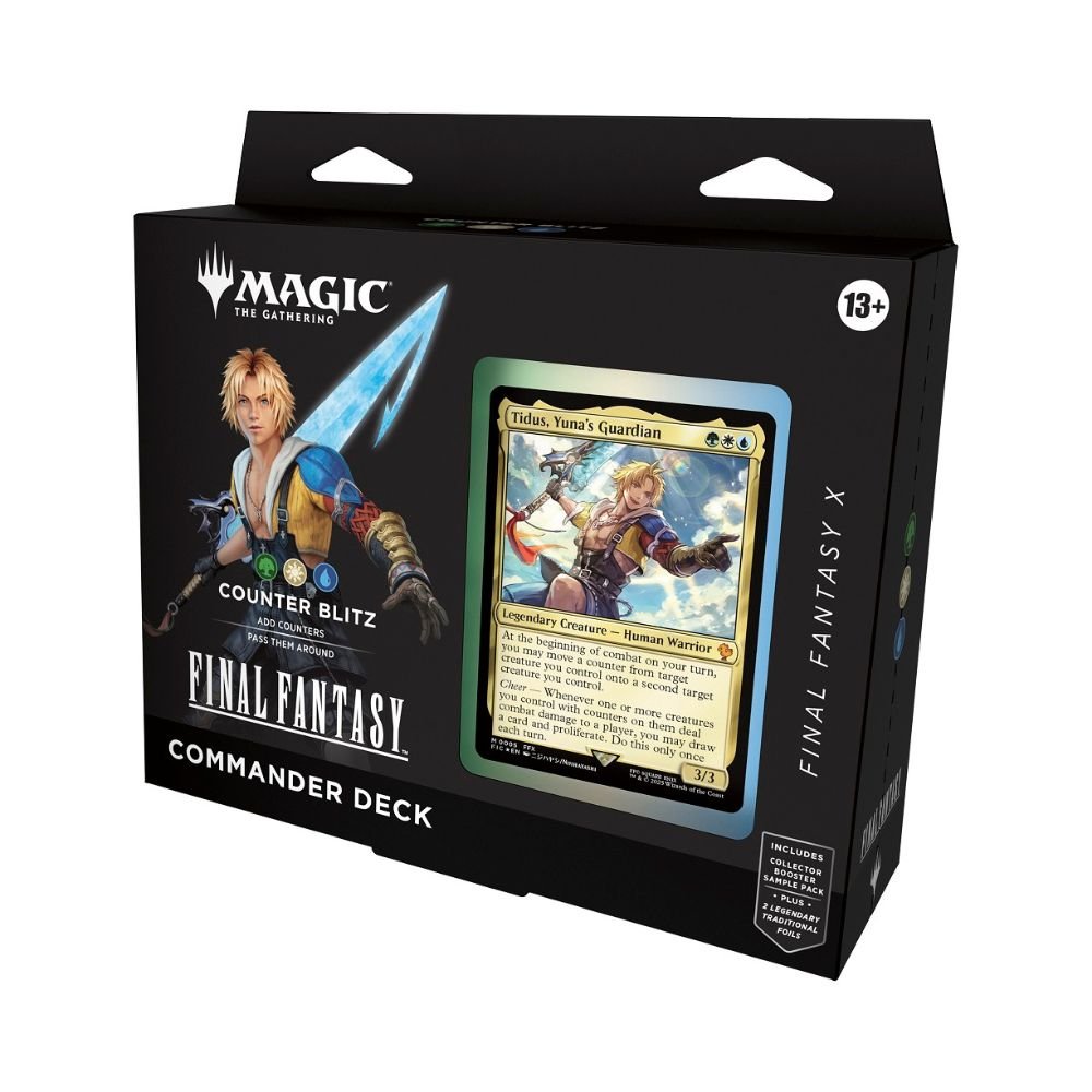 MTGFINFANCOMMA_4_5fd56c59-04f3-44d6-98d0-7b8cb7bb38a4 MTG - Final Fantasy - Commander Deck English
