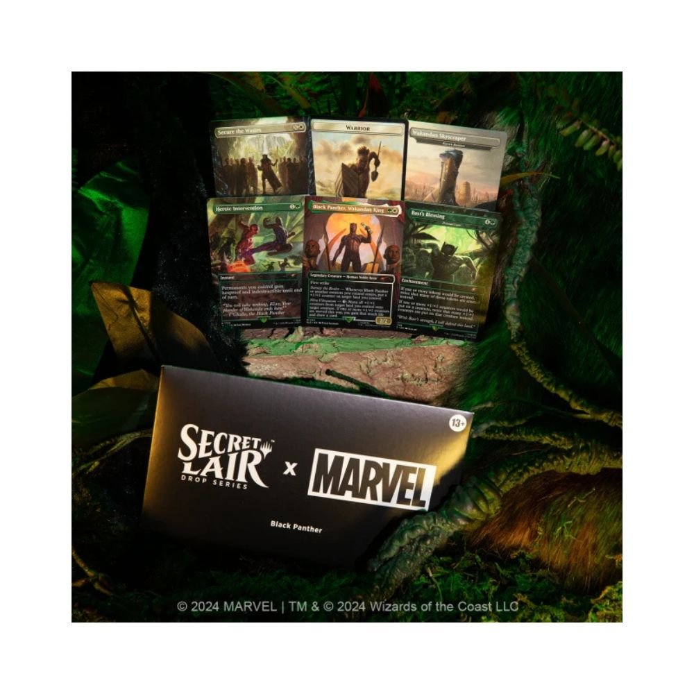 MTGLMBPNF MTG Secret Lair: Marvel Black Panther (Non-Foil)