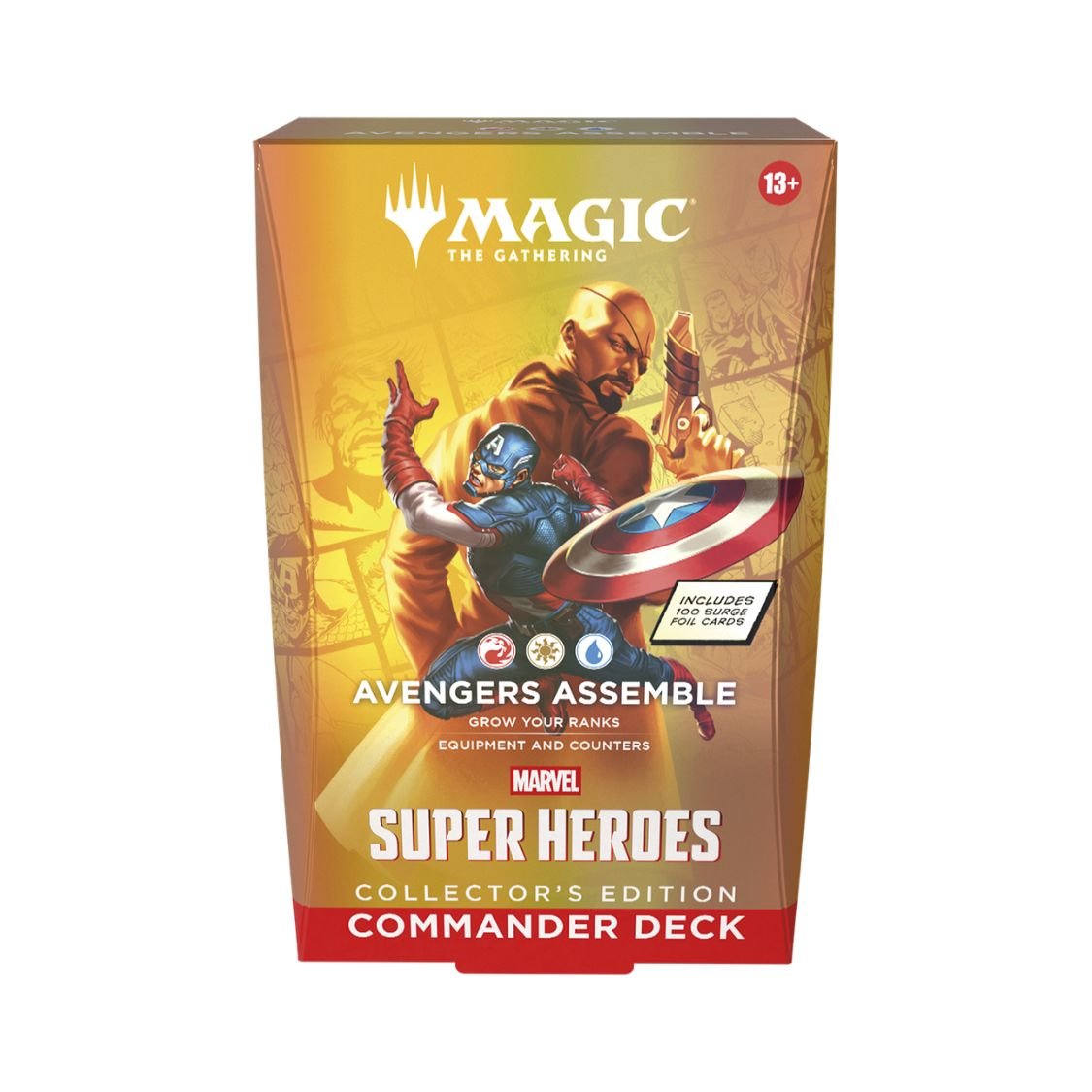 MTGMSHECCDECK_1-1 MTG - Marvel Super Heroes - English Collectors Commander Decks