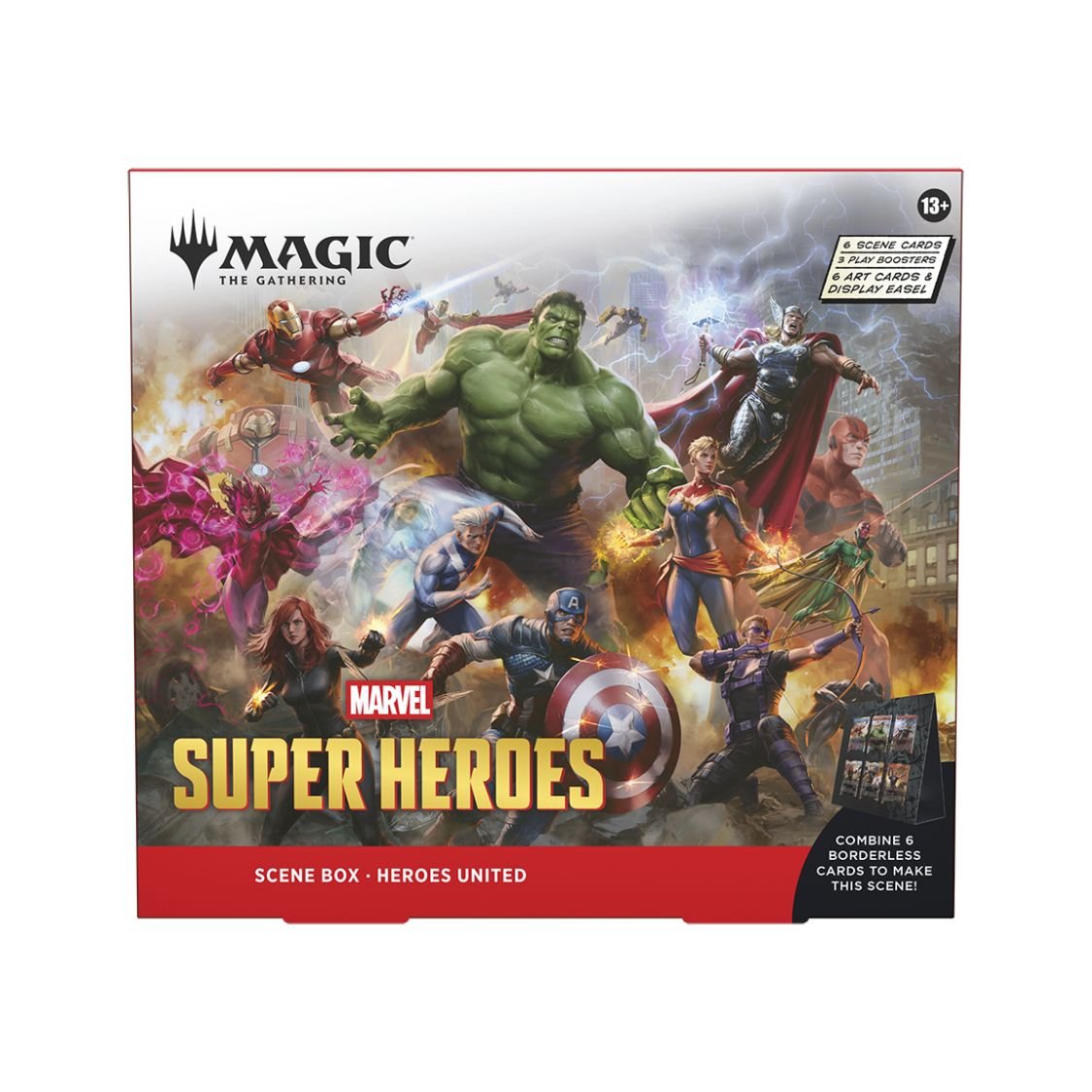 MTGMSHESBOXHU-1 MTG - Marvel Super Heroes - English Scene Box