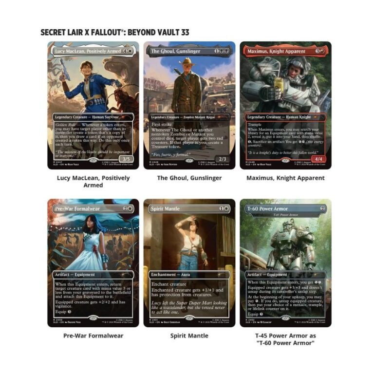 MTG - Secret Lair Fallout Beyond Vault 33 Regular