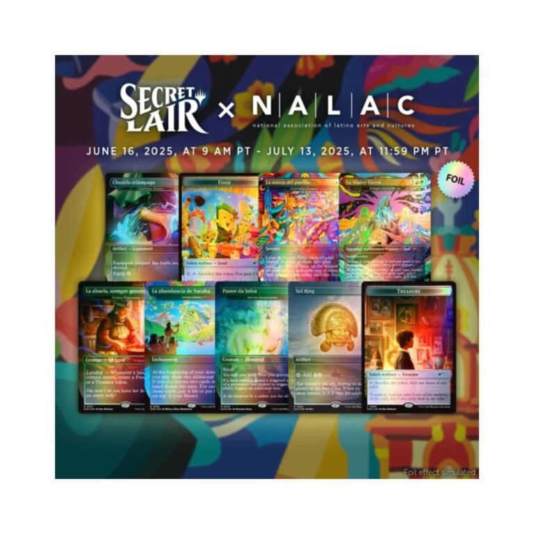 MTG Secret Lair: Nuestra Magia Rainbow Foil Edition