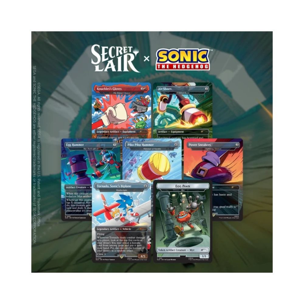 MTGSLSTGNF MTG Secret Lair: Sonic Turbo Gear (Non-Foil)