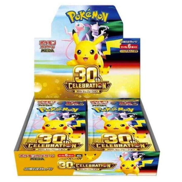Pokémon Japanese 30th CELEBRATION M6a Booster Box